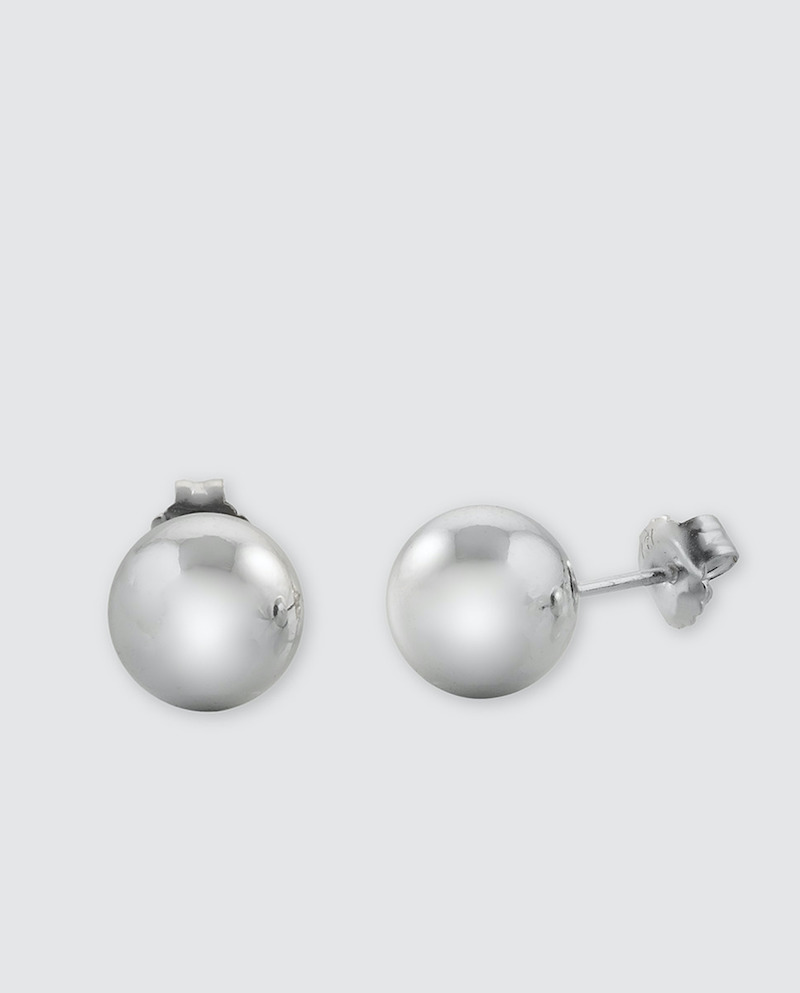 Silver Sleeping Woman Earrings