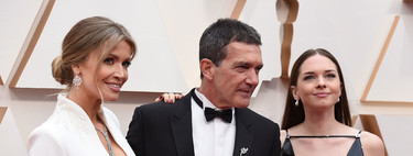 Antonio Banderas, Nicole Kimpel and Stella Banderas shine on the red carpet at the 2020 Oscars