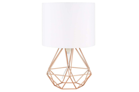 Screenshot 2020 03 25 At 14 35 15 MiniSun - Modern Table Lamp - Innovative Copper Cage Style Base - White Screen - Interior Lighting