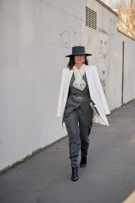 street style like combining a hat