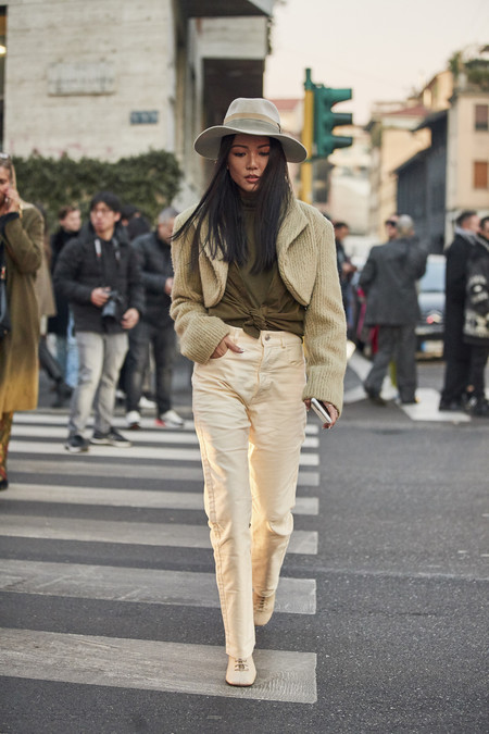 street style like combining a hat