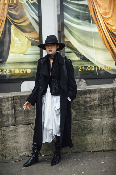 street style like combining a hat