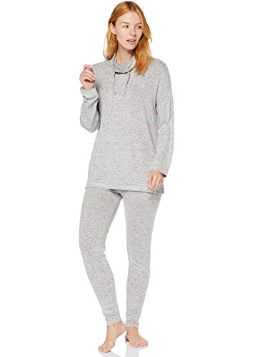 IRIS & LILLY - One piece pyjamas - for women grey 20 (Manufacturer Size:3XL)