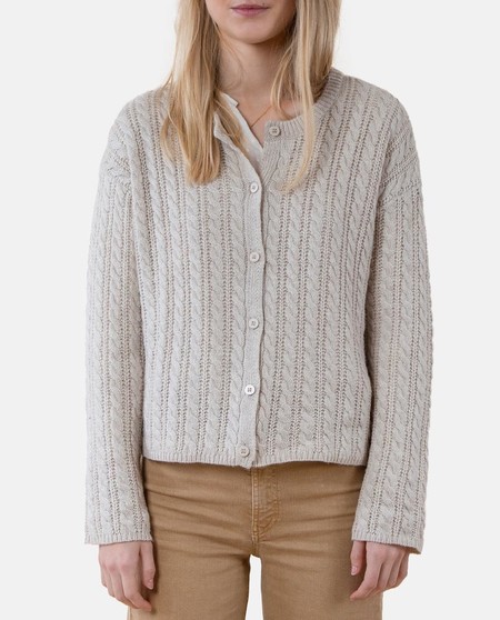 Beige Nude Cardigan