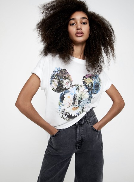 Mickey Mouse Pull Bear T-shirt 01