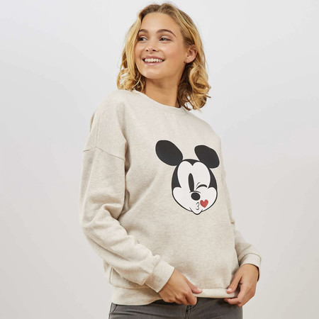 Kiabi Sweatshirt Mickey Grey Woman Pvp 8eur
