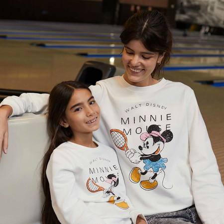 Kiabi White Sweatshirt Minnie Nina & Women Pvp 15eur
