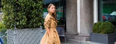 The trench coat is still a favourite and street style is a must on midweek days