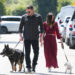 Celebrity Ana de Armas and Ben Affleck on the streets of Los Angeles