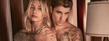 Hailey Baldwin and Justin Bieber star in their first campaign for Calvin Klein together