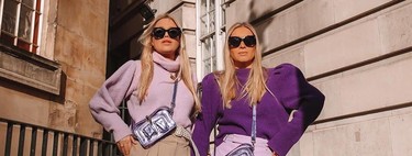 Lavender triumphs in street style and these garments are ideal for adding to the key trend this spring