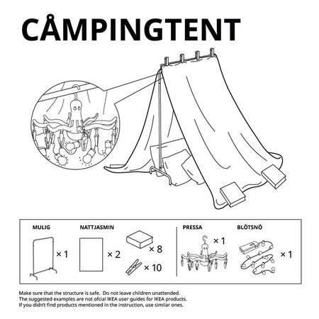 Ikea Forts Children 2