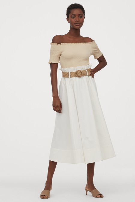 Hm White Skirt Ss 2020 06