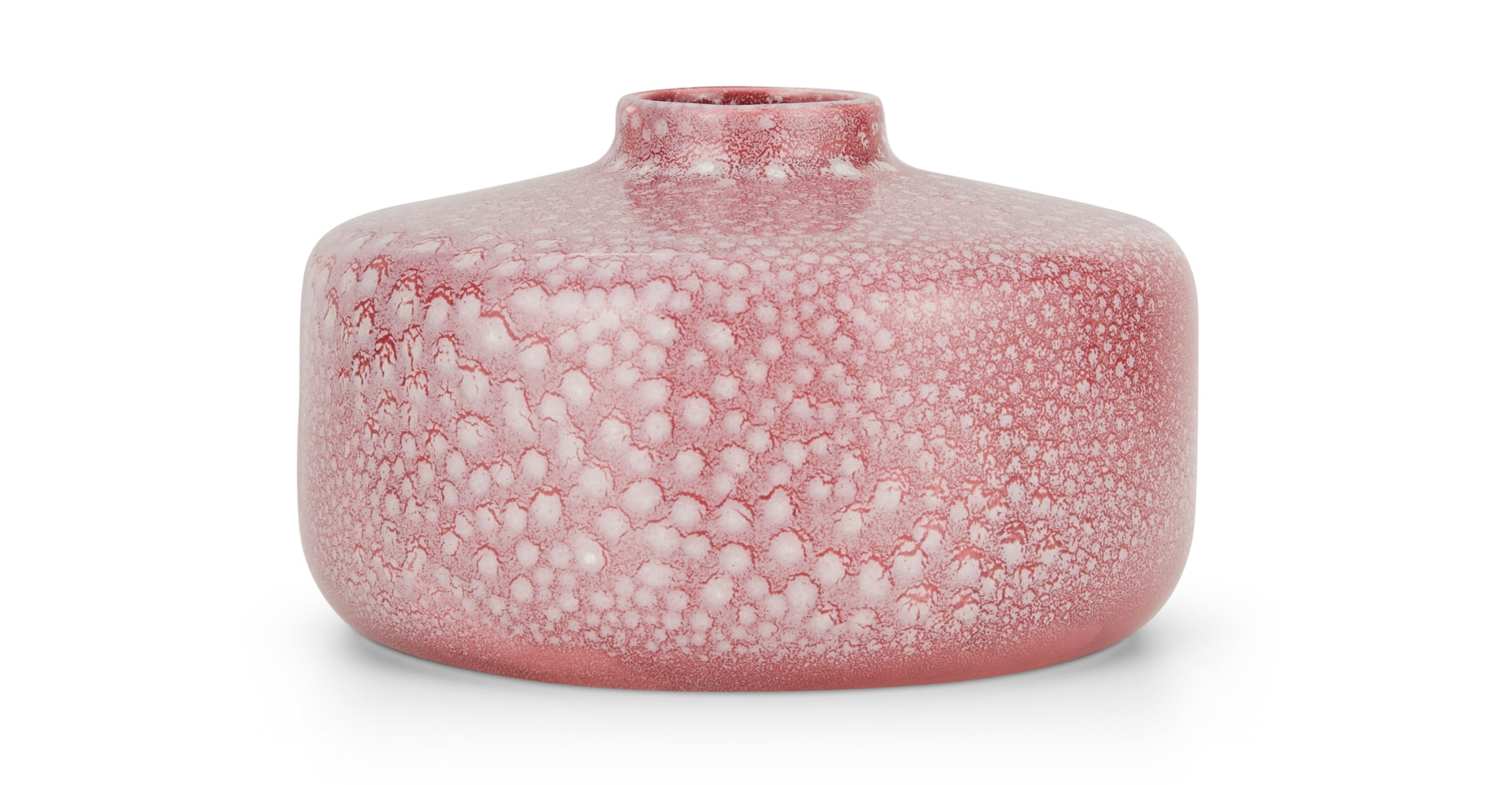 Ceramic vase under Haalo, pink