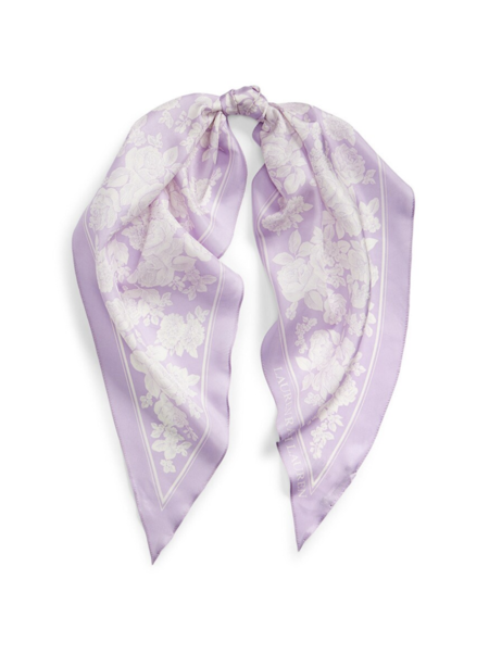 Panuelo Lauren Ralph Lauren Purple Print