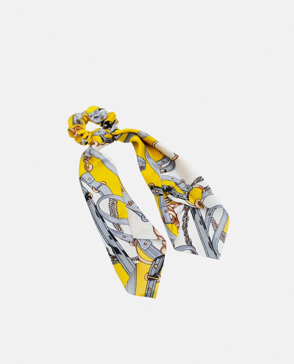 Coletero Pressume with printed yellow scarf