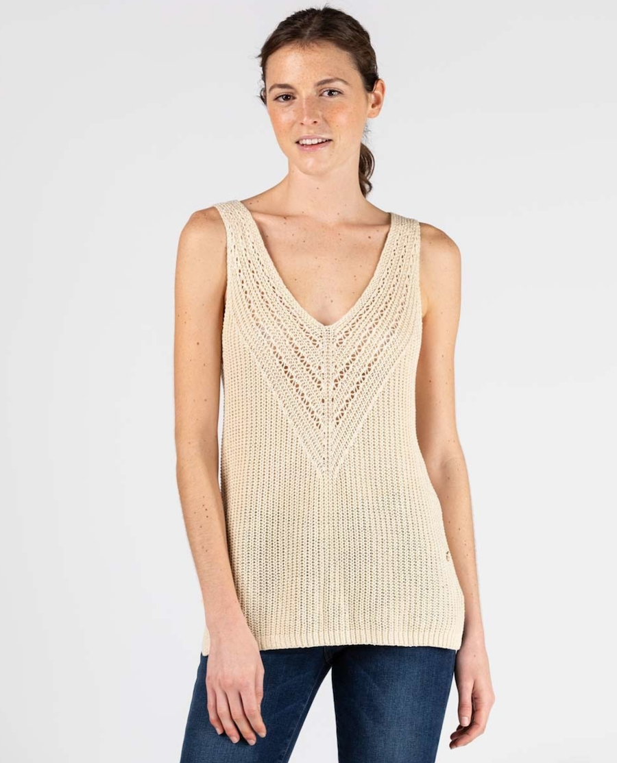 Knitwear Women's Top with Straps