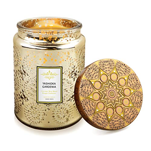 YMing scented candle jar for women