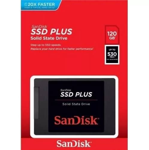 Sandisk SDSSDA-120G-G26 120 Gb Ssd Internal Hard Drive, 120 Gb, Black