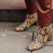 Snake print boots promise to be one of the key trends of autumn winter 2020 2021