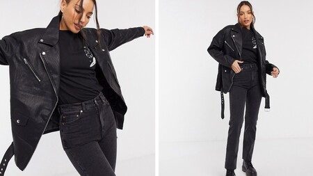 How to Combine Oversize Leather Biker