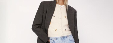 These embroidered knitwear jackets by Zara are two alternatives to the famous floral sets