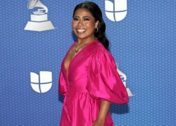 Celebrity Yalitza Aparicio at the Latin Grammy Awards 2020