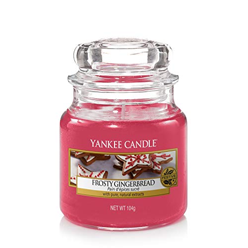 Yankee Candle scented candle in small jar, gingerbread