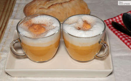 Pumpkin and Coconut Milk Cappuccino