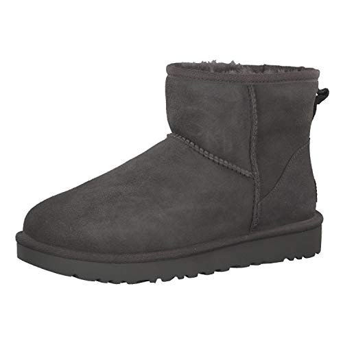 UGG Female Classic Mini II Classic Boot, Grey, 5 (UK)