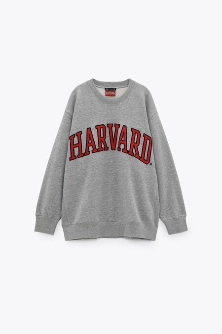 Oversize Sweatshirt With Shirt Under