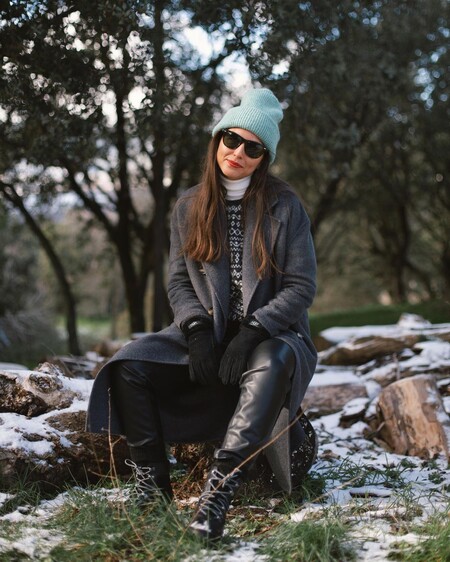 casual winter outfits with military boots