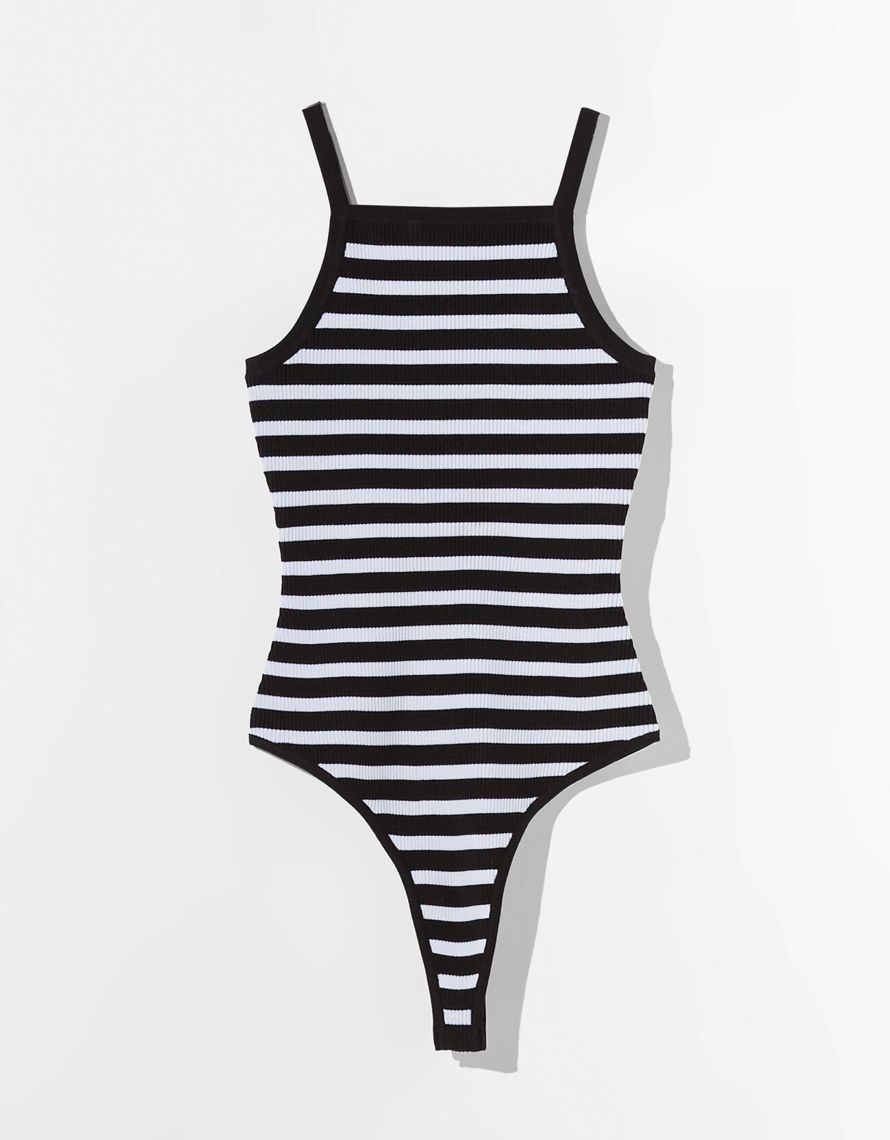 Striped bodysuit.