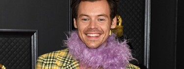 Harry Styles and Bad Bunny rock Gucci and Burberry looks on the red carpet at the 2021 Grammy Awards.