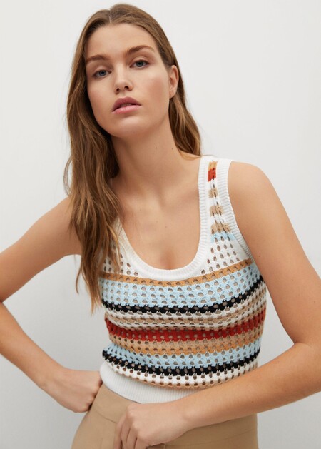 Kendall Jenner With Knitted Vest