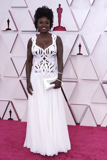 Viola Davis Alexander McQueen Oscar 2021