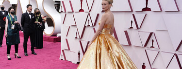 Carey Mulligan is much more than a young up-and-comer as she takes centre stage on the 2021 Oscars red carpet 