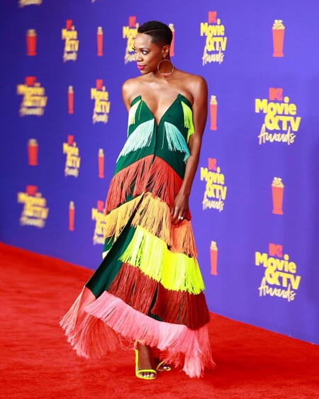 red carpet mtv awards 2021 yvonne orji