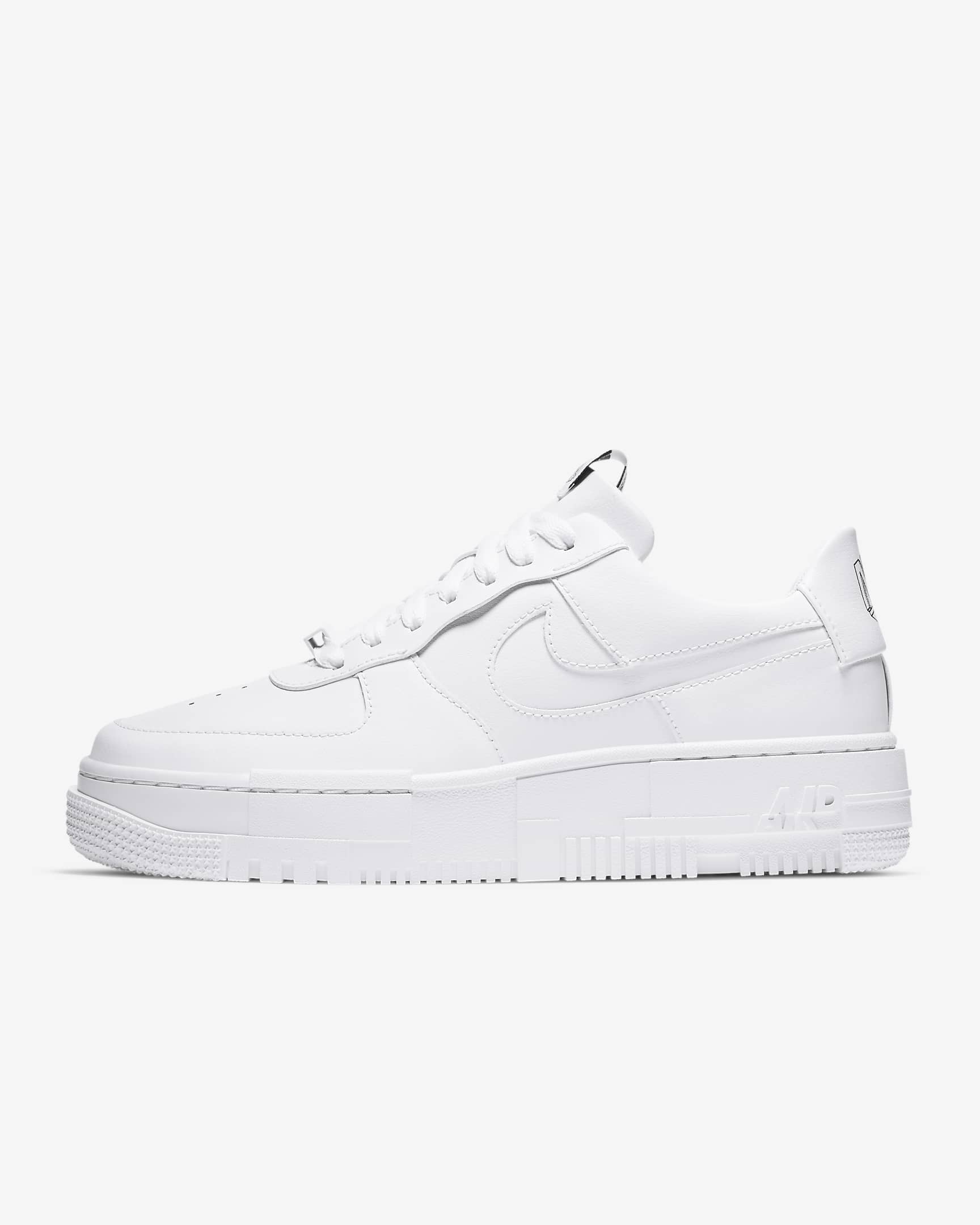 Air Force 1 Pixel white sneakers